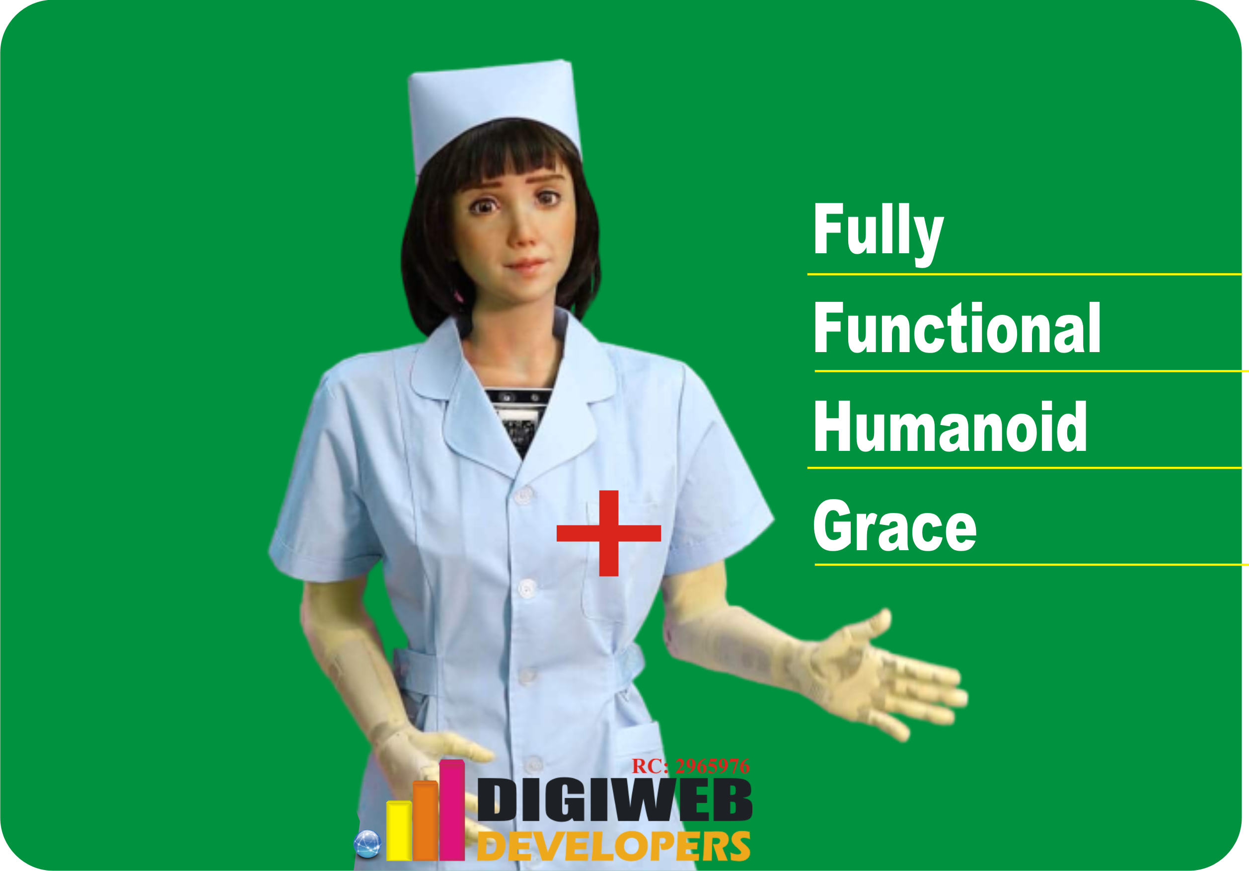 Hong Kong Releases a fully Functional Humanoid Grace